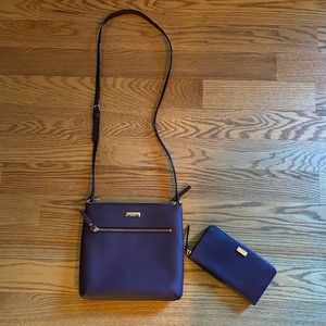 NWT Kate spade “laurel way” crossbody and wallet